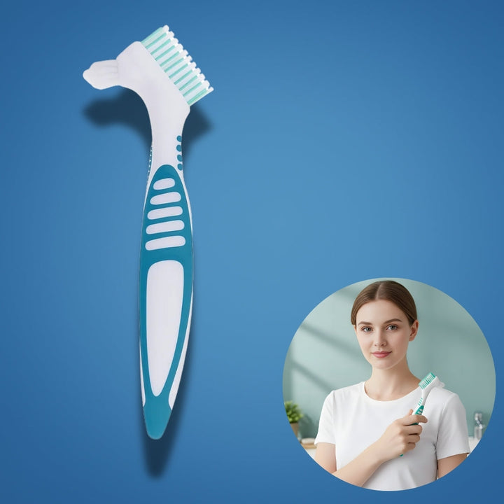 Soft Bristle Dual-Head – Anti-Slip Handle – Scratch-Free Cleaning – Fresh Breath for Seniors Bowlift