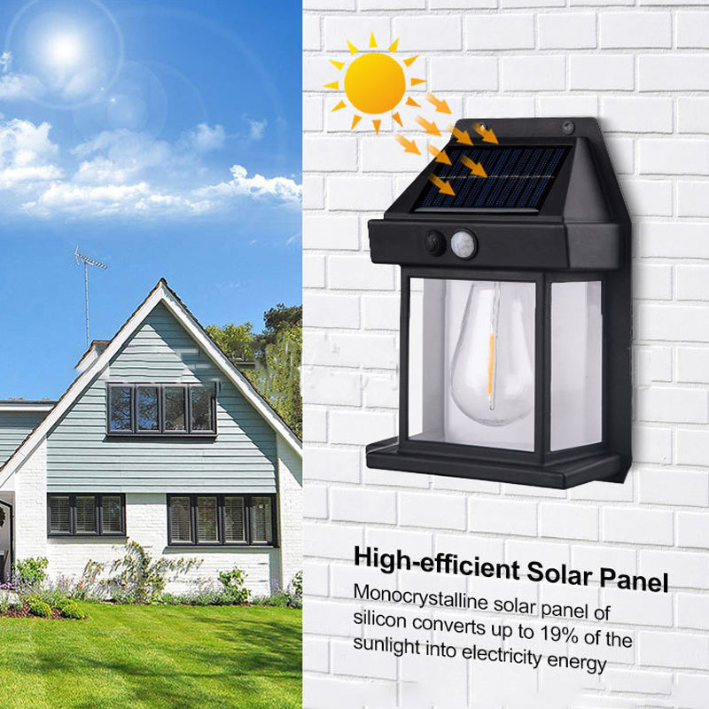 BowLift | Solar Wolfram Wall Light