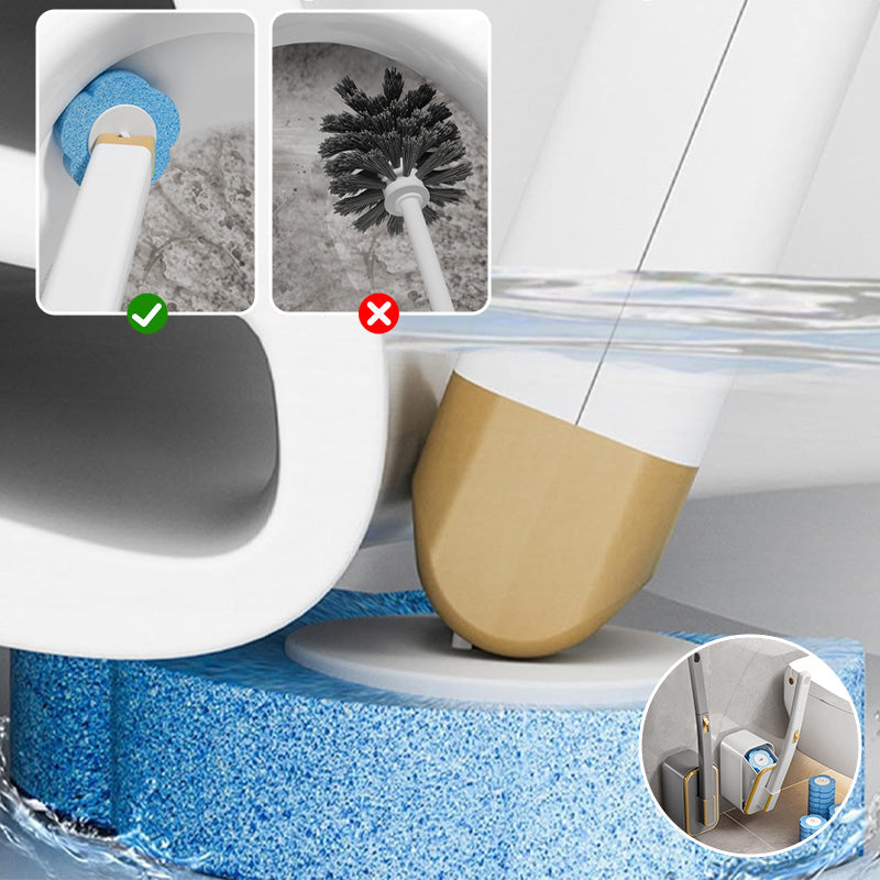 BowLift | Wall-Mounted Toilet Brush Set