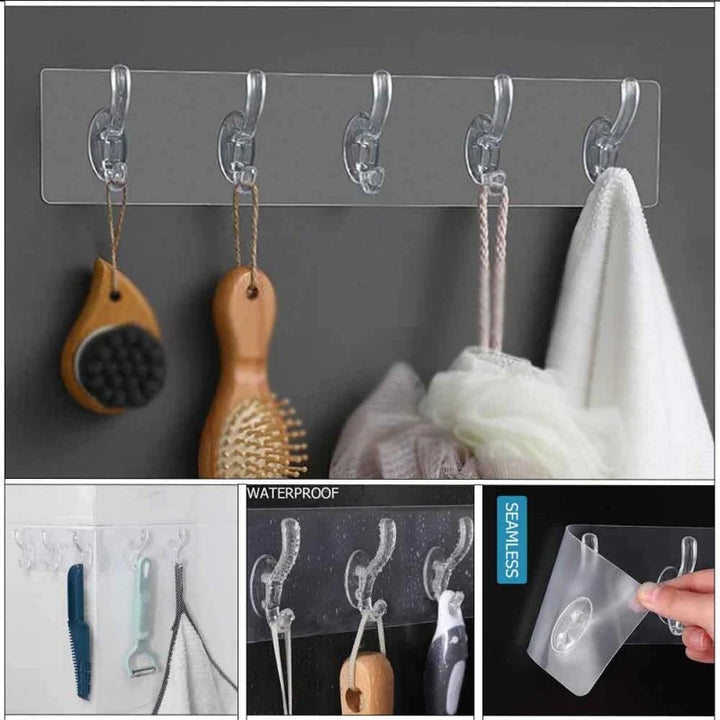 Transparent Wall Hooks For Hanging Bowlift