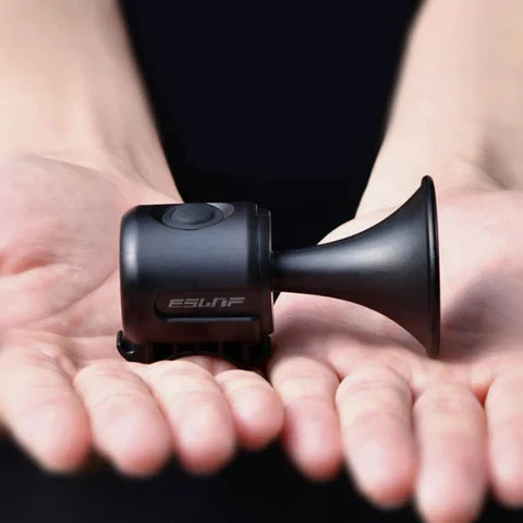 BowLift | Powerful 120 dB Bike Horn | Waterproof, Shock-Resistant & Easy Tool-Free Installation for Safe Riding in Any Weather