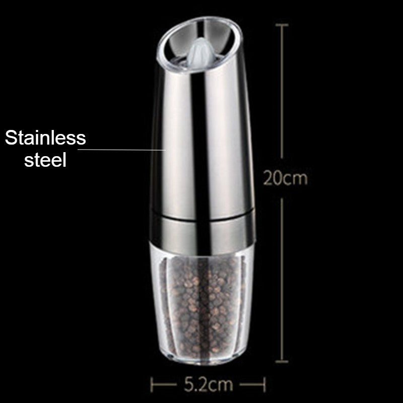 BowLift | Electric Salt and Pepper Grinder, with Adjustable and Auto On/Off Design, for Pepper, Salt, Bean & More