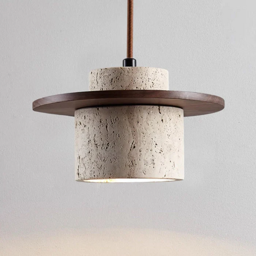 BowLift | Luxury Travertine Design Pendant Light