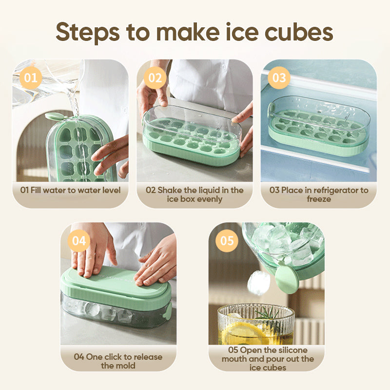 Press Ice Cube Box | Bowlift
