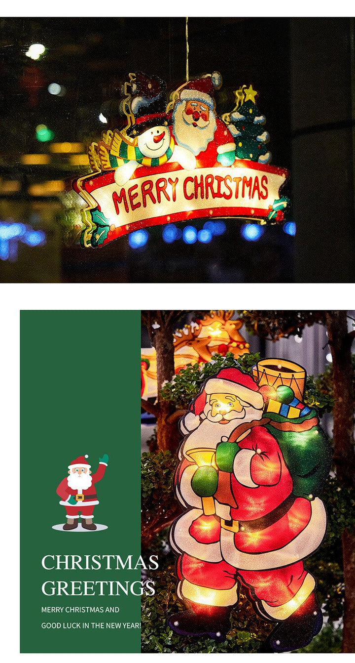 BowLift | Christmas Light Suction Cup Window Decoration Outdoor Holiday Ambient String Lights