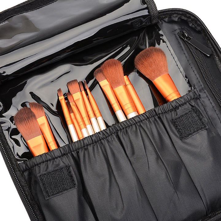 Makeup Cosmetic Storage Case with Adjustable Compartment | Bowlift