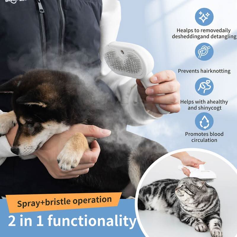 BowLift | Hair clear pet brush – For smooth fur & a hair-free home