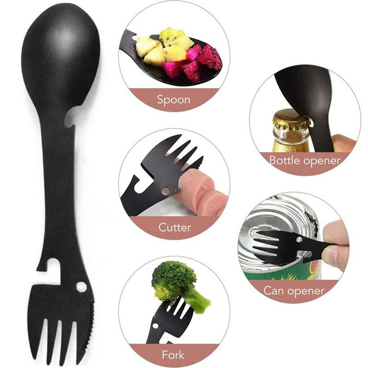 The Trek Tool - 5 in 1 Tactical Spork | Bowlift