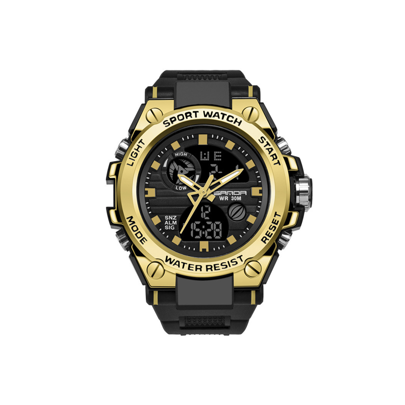 BowLift | Men's Double Display Waterproof Luminous Watch