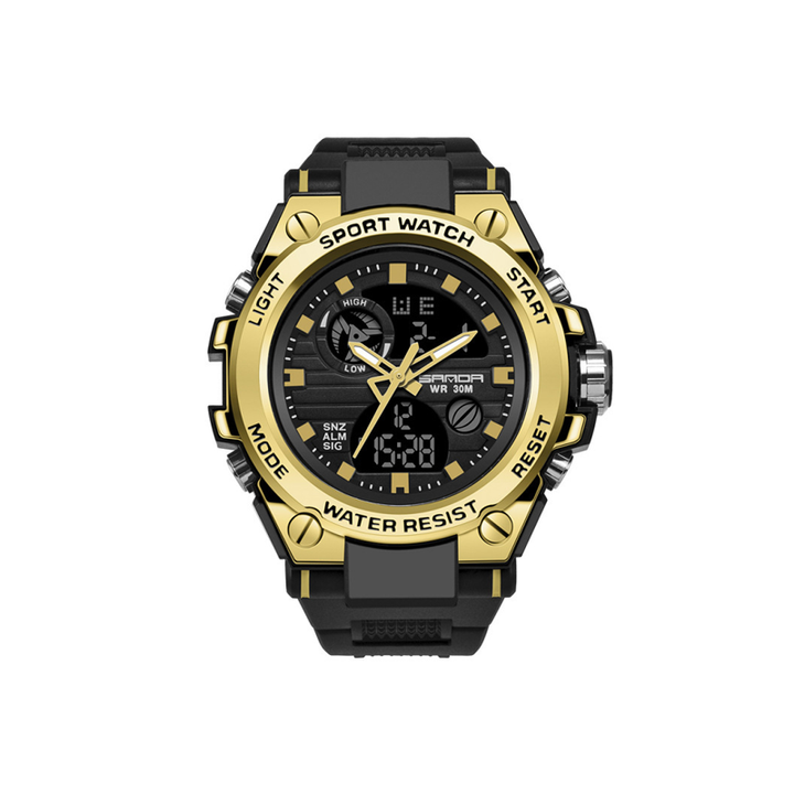 BowLift | Men's Double Display Waterproof Luminous Watch