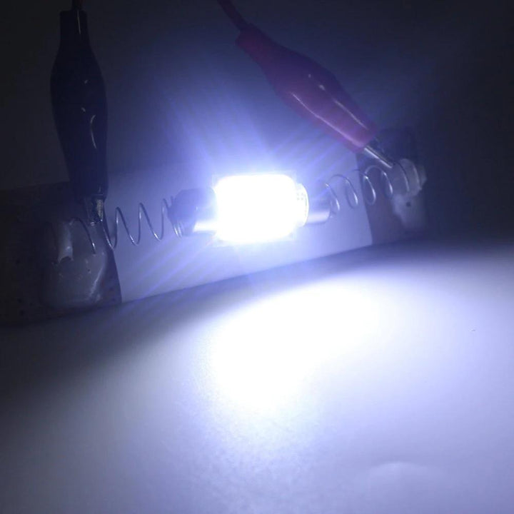 BowLift | 10pcs Car Interior Dome Lights COB 1.5W DC12V LED Bulbs Lamp Plate