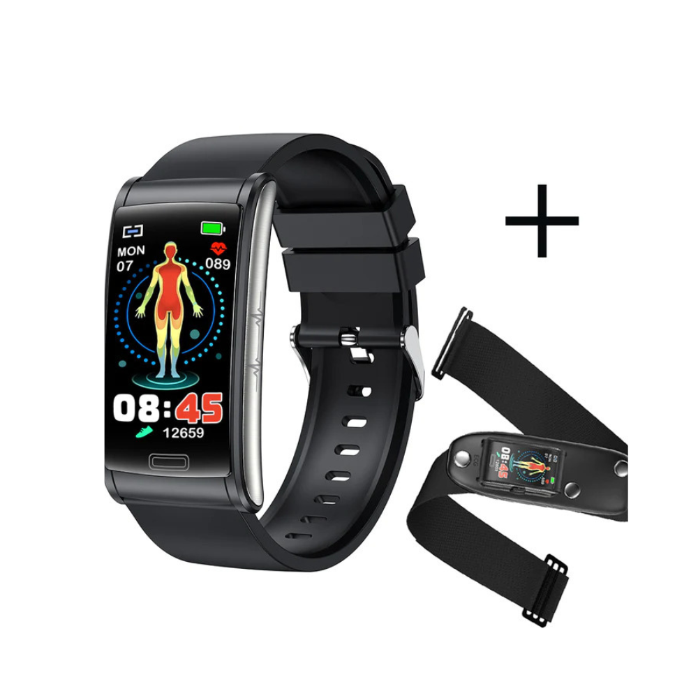 BowLift | Smart Bracelet 3-Channel EKG Blood Pressure Blood Oxygen Blood Sugar Sleep Detection