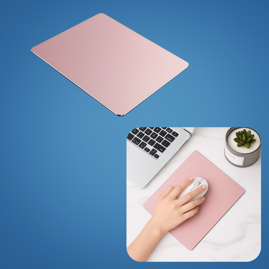 Precision Glide – Rigid Aluminium – Non-Slip Stability – Durable Easy-Clean Surface – Work & Gaming Use Bowlift