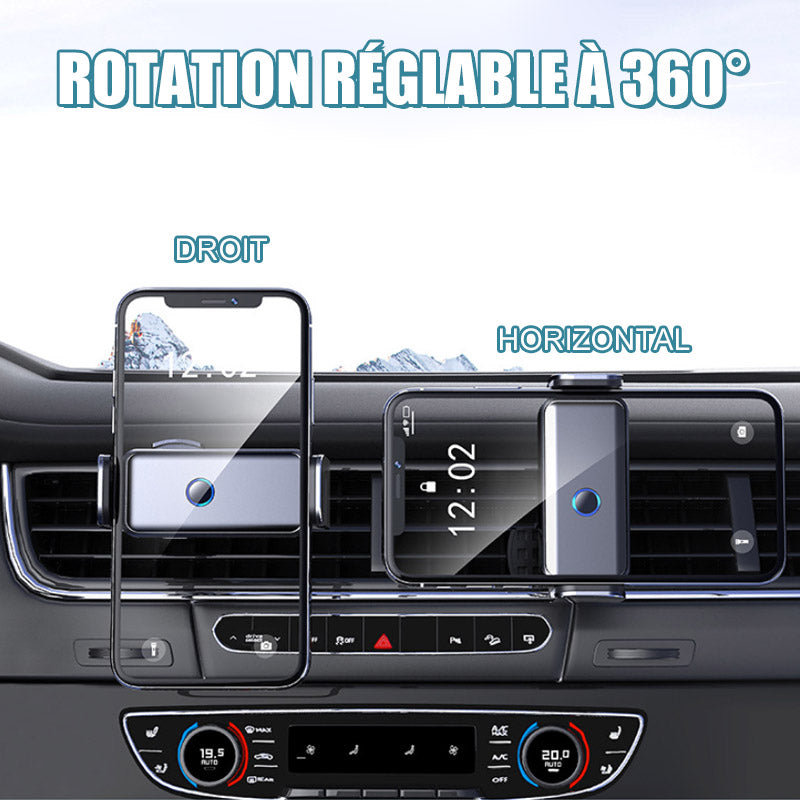Adaptive phone holder with 360-degree rotation | Bowlift