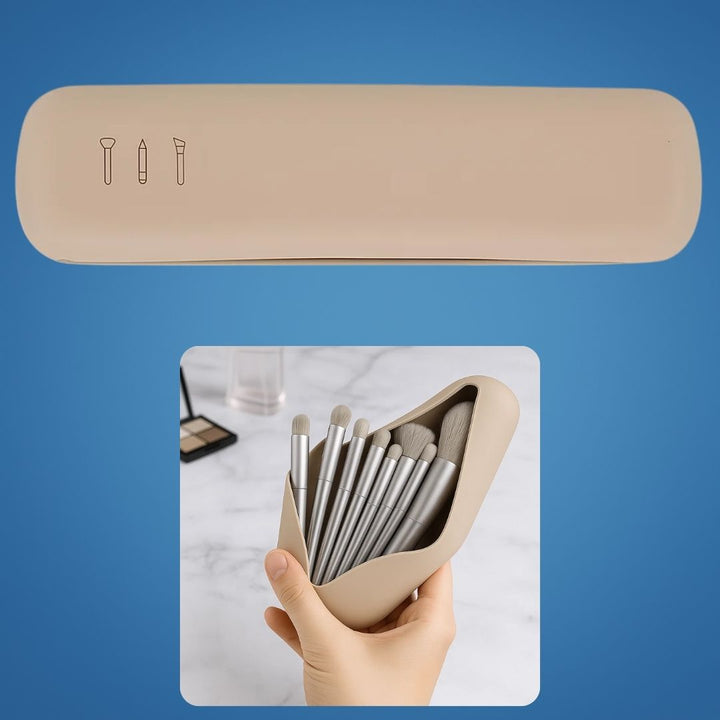 Organise & Protect Your Brushes – Dust- & Water-Resistant Silicone Case – Keep Clean & Tangle-Free Bowlift