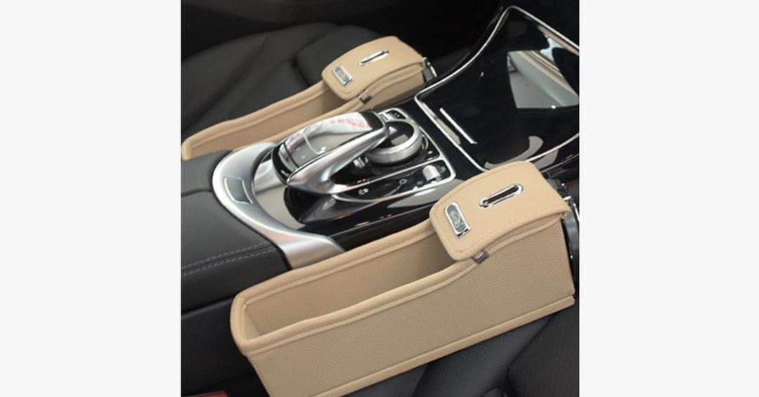 BowLift | Posh and Trendy Slot Storage Box for Car Seat