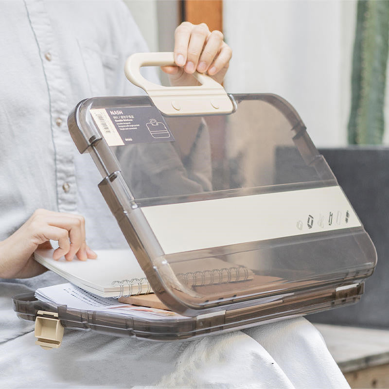 BowLift | Large Capacity Waterproof Transparent File Box