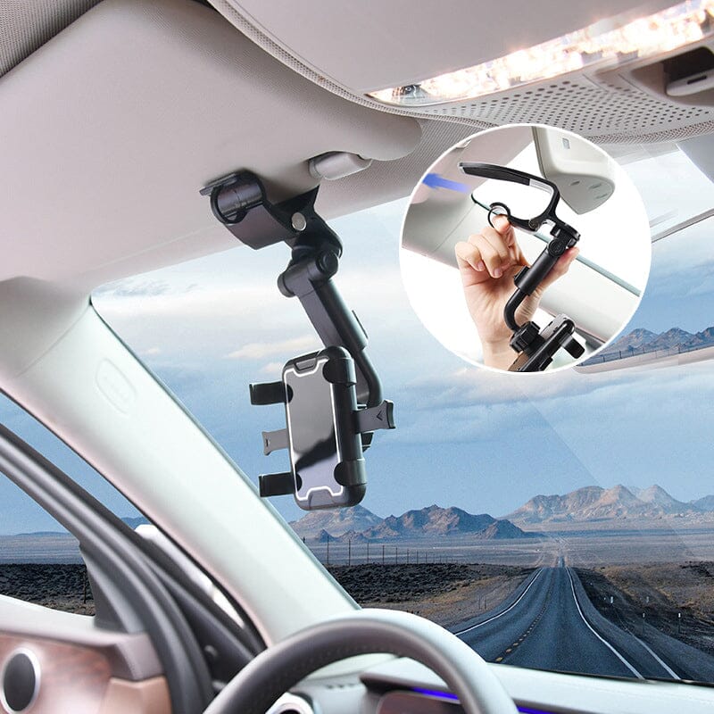 BowLift | Multifunctional Dashboard and Sun Visor Phone Holder