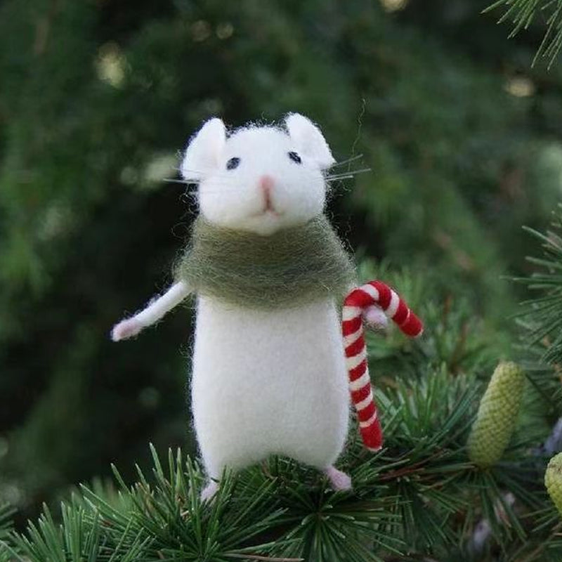 BowLift | Felt Mouse Halloween Ornament