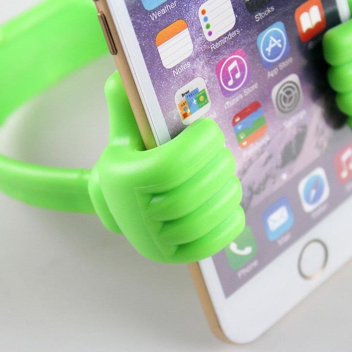BowLift | Phone holder with thumb up