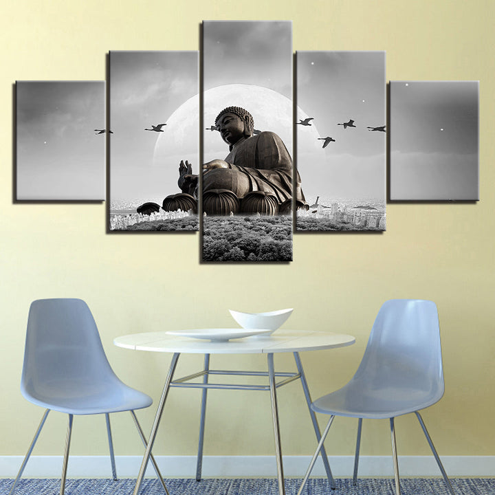 Buddha - Canvas Wall Art Painting | Bowlift
