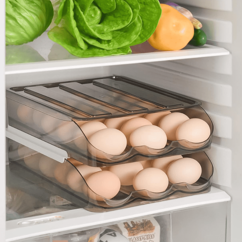 BowLift | Stylish and practical egg container with an intelligent stacking design