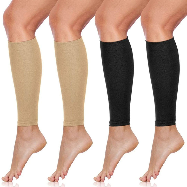 ComfortFlow Support Socks | Soft Highly Elastic Calf Compression - for Muscle Recovery and Circulation Enhancement Bowlift