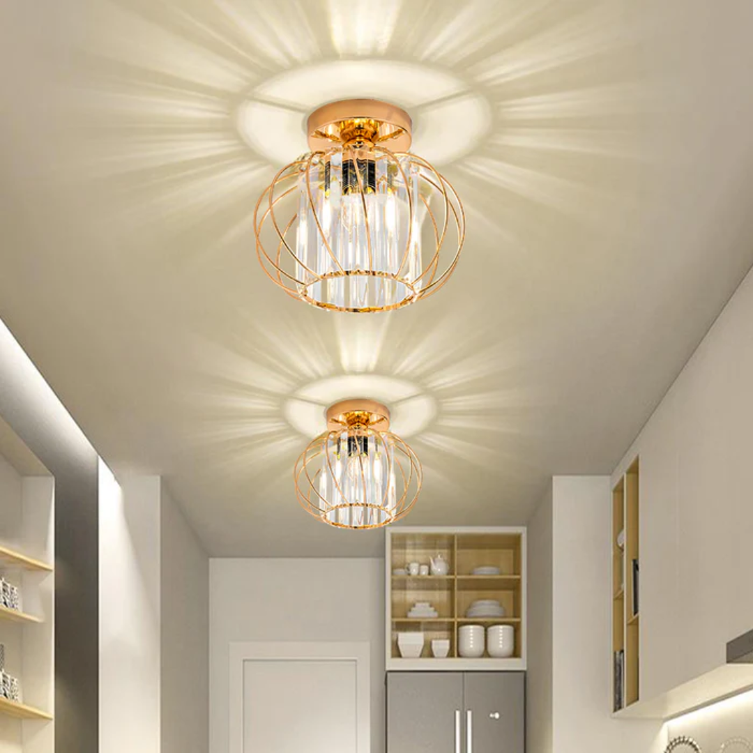 BowLift | Modern Glass Ceiling Lamp