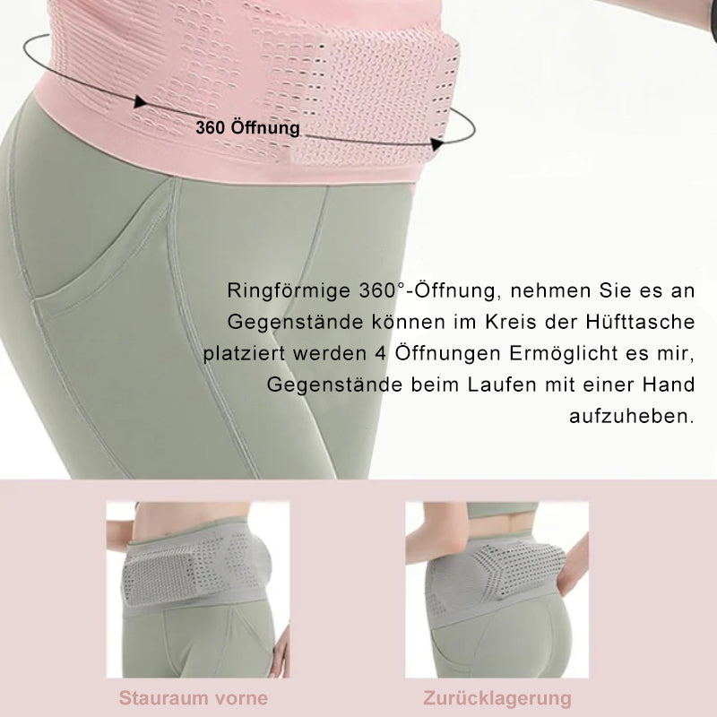 BowLift | Multifunctional, breathable, concealed hip bag made of knit