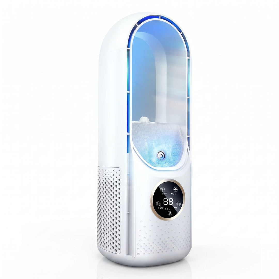 BowLift | 2025 Blade-Free Silent Portable Air Conditioner for Home and Office