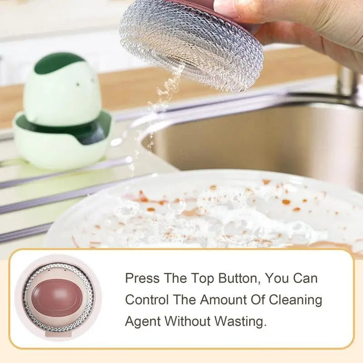 BowLift | Automatic Liquid Dispenser Dishwashing Brush