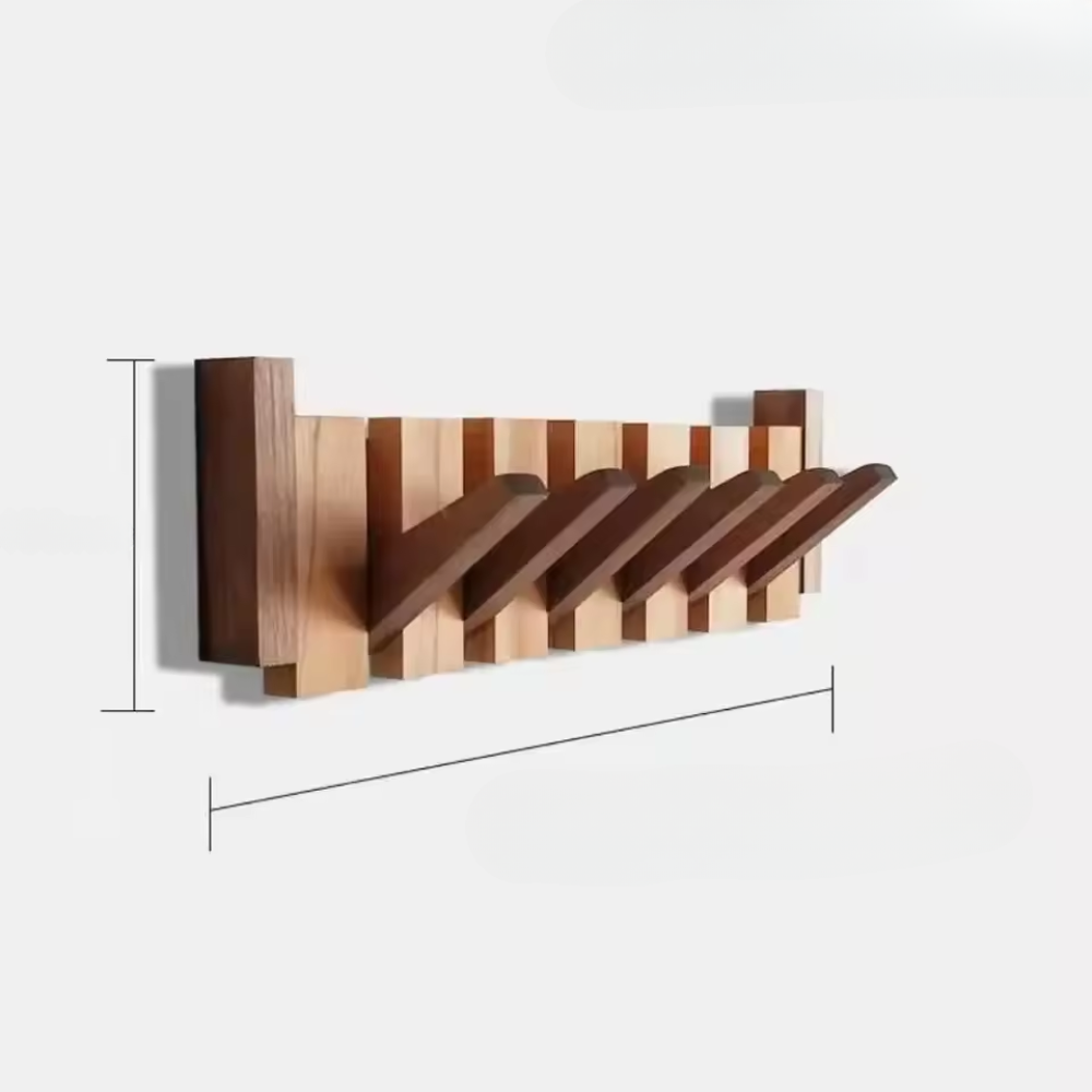 BowLift | Wooden Coat Hook in Piano Key Design for the Hall