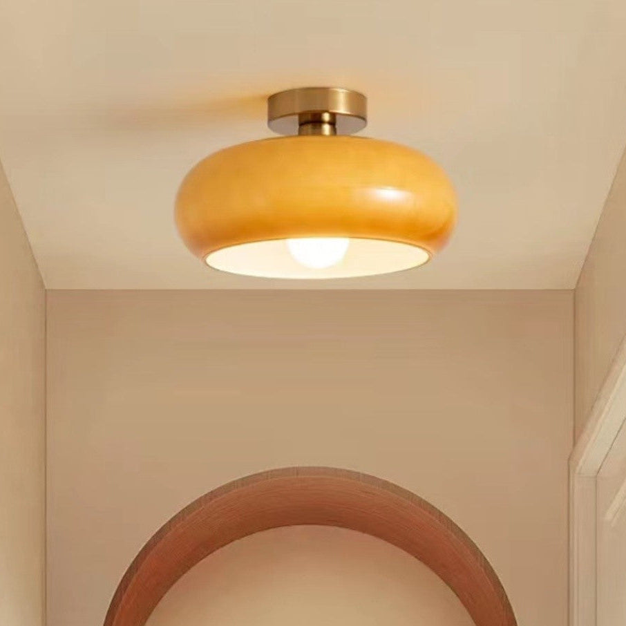 LED Persimmon Pendant Light - Minimalist Rodless/Stemless Design
