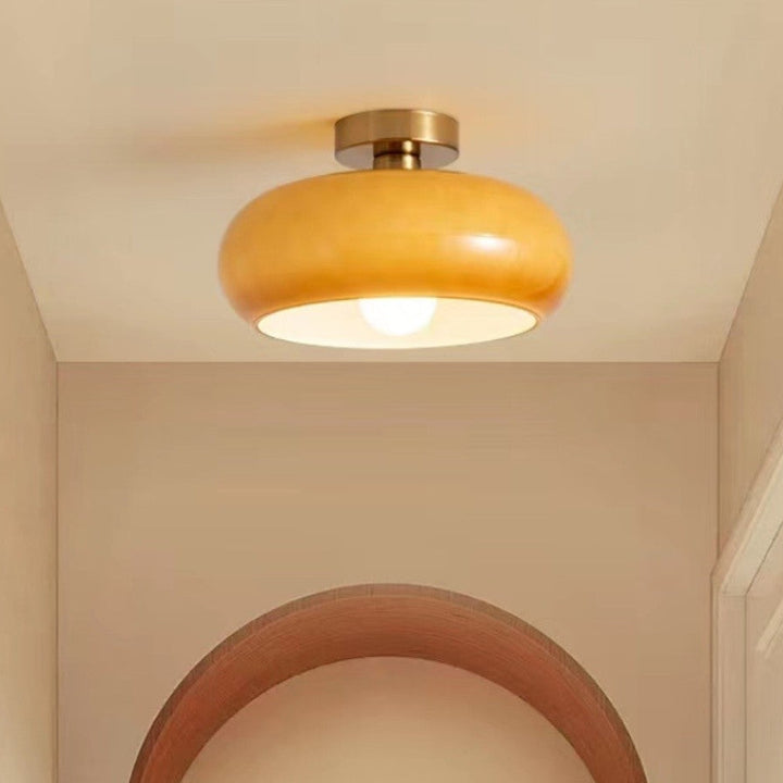 LED Persimmon Pendant Light - Minimalist Rodless/Stemless Design