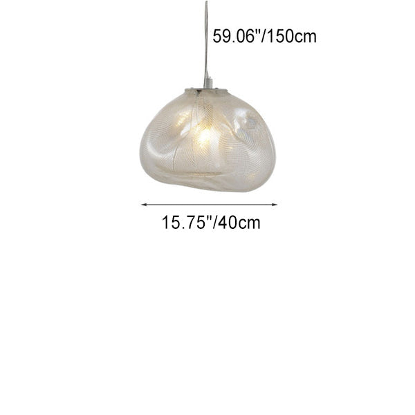 BowLift | CloudNova Glass Pendant Light | Modern Design | Unique Cloud Look | Ambient Lighting