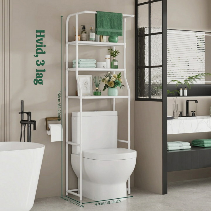 HavenRack™ 3-layer toilet storage shelf | Bowlift