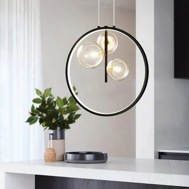BowLift | Minimalist Black Pendant Lamp