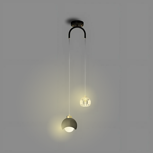 BowLift | Modern LED Pendant Light for Stylish Ambiance in Bedroom and Dining Room