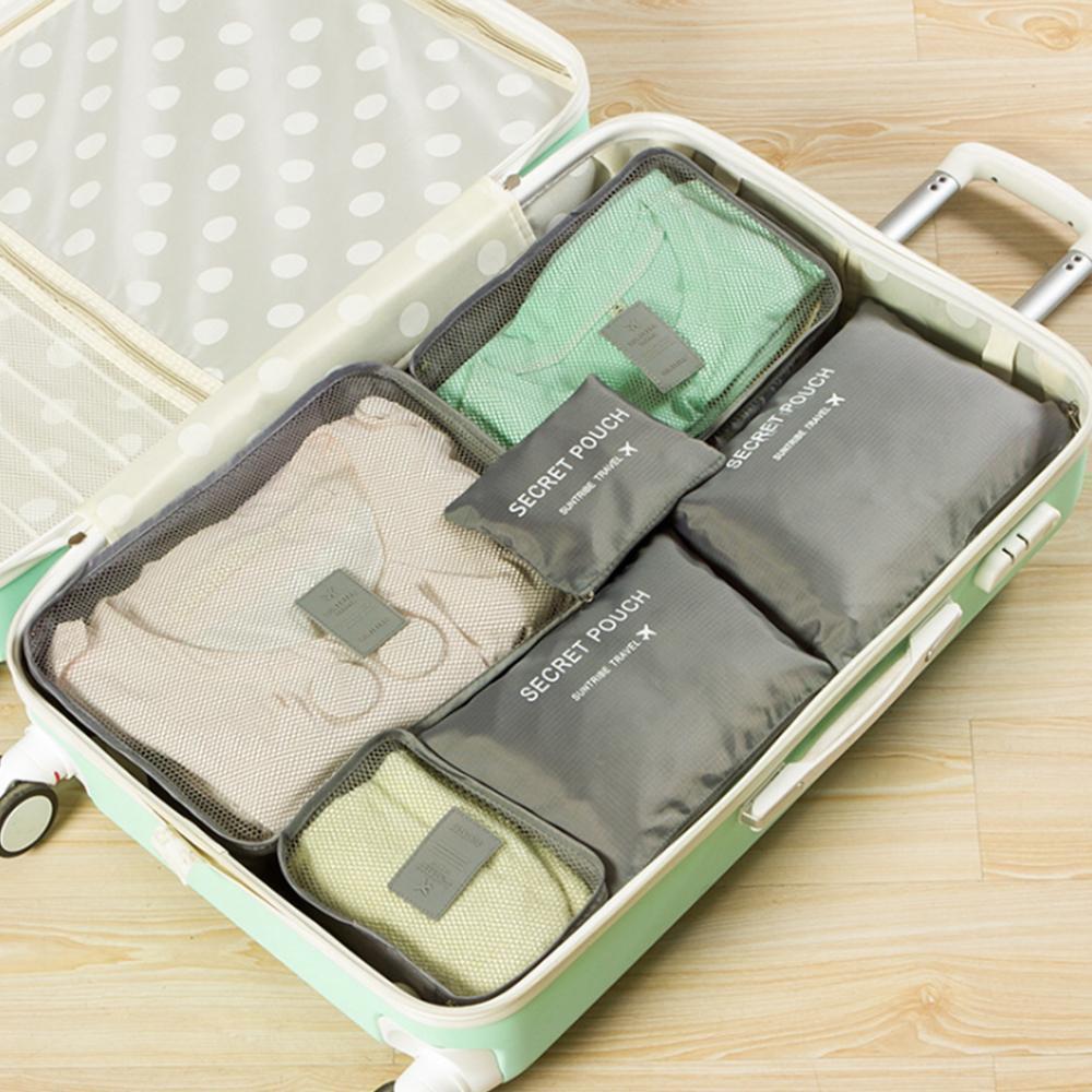 BowLift | Travel Clothing Storage Bag (1 Set, 6 Pieces)