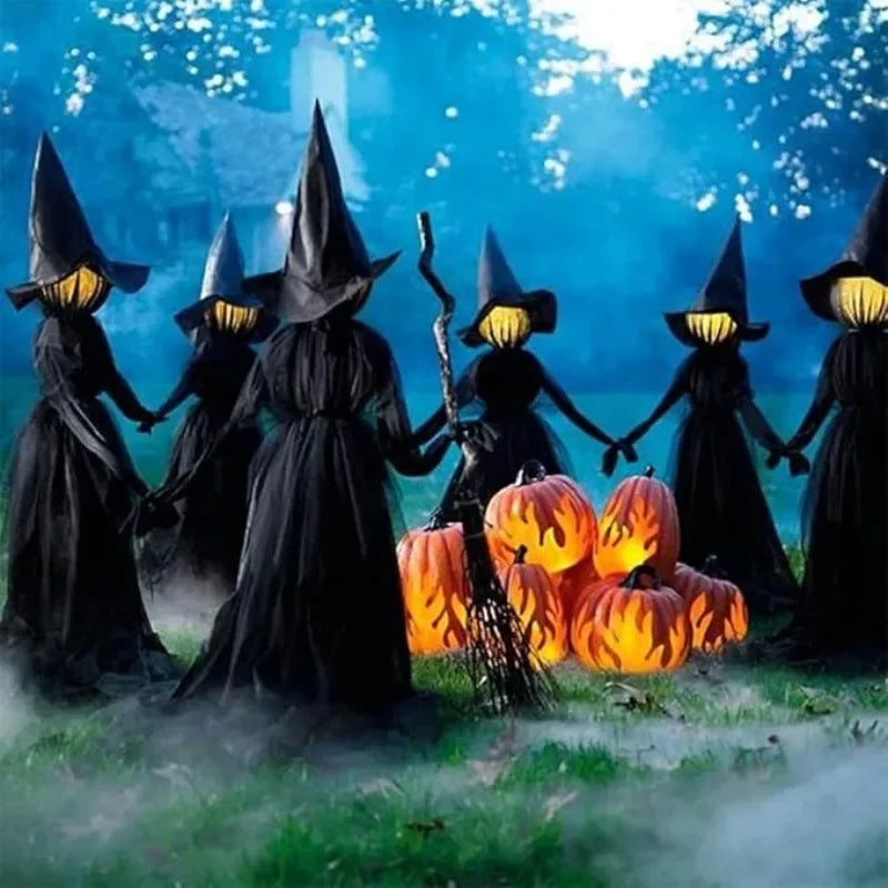 BowLift | Glowing Hand-Holding Halloween Witch Decor