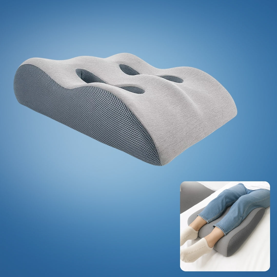 Improve Circulation & Swelling Relief – Memory Foam with Breathable Cover – Tired Legs Support Bowlift