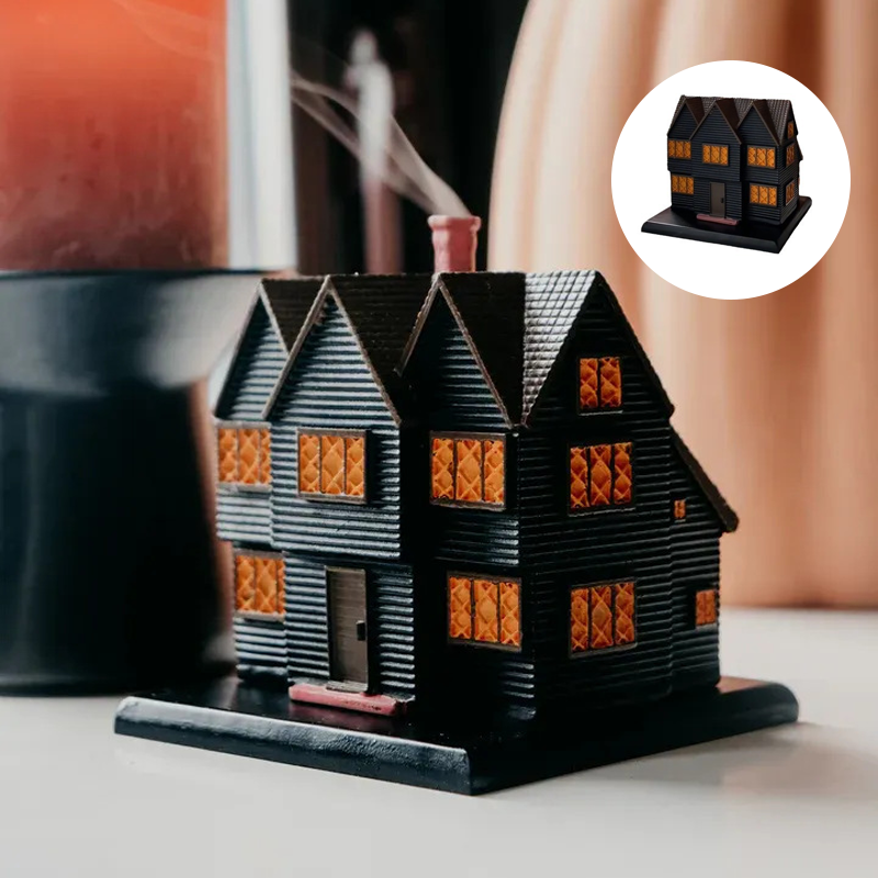 BowLift | Witch House Halloween Autumn Incense Holder