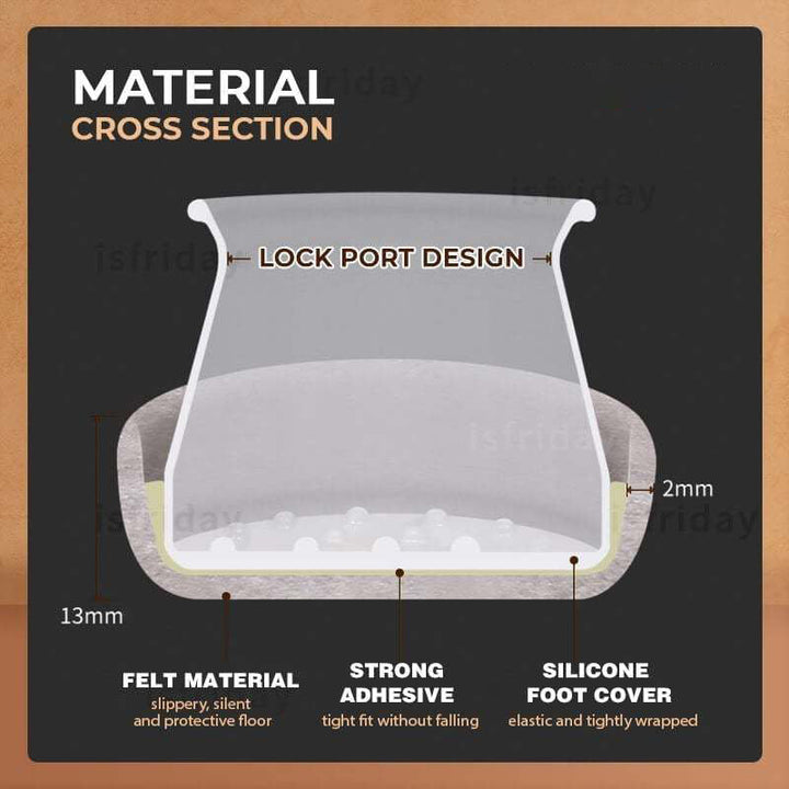 BowLift | Upgraded Mute Furniture Leg Protectors