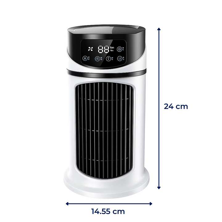 Rapid Cooling – USB 5V – 300ML Water Tank – Quiet Operation for Desk and Home Use Bowlift