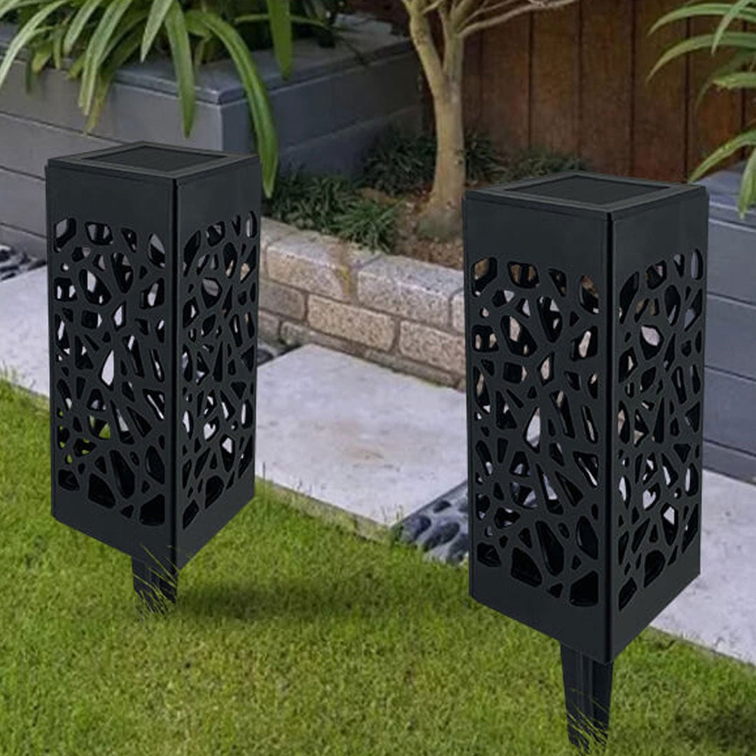 Creative Hollow Square Column LED Outdoor Lawn Ground Insert Landscape Light | Bowlift