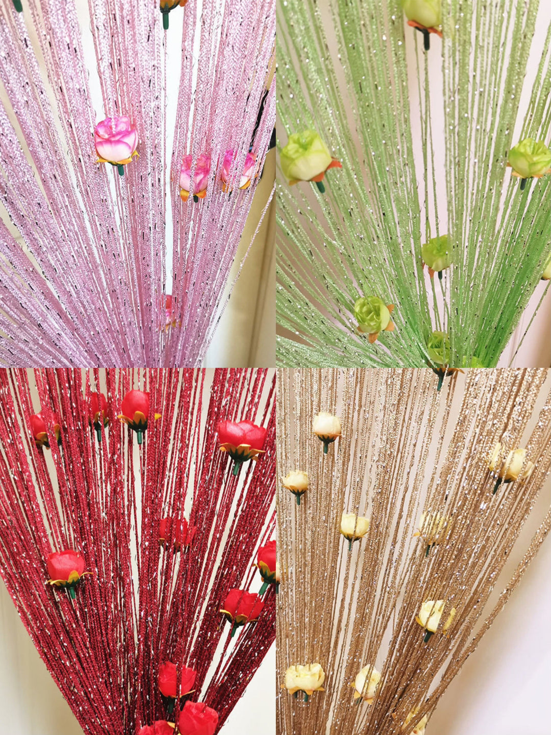 BowLift | Rose Thread Door Curtain