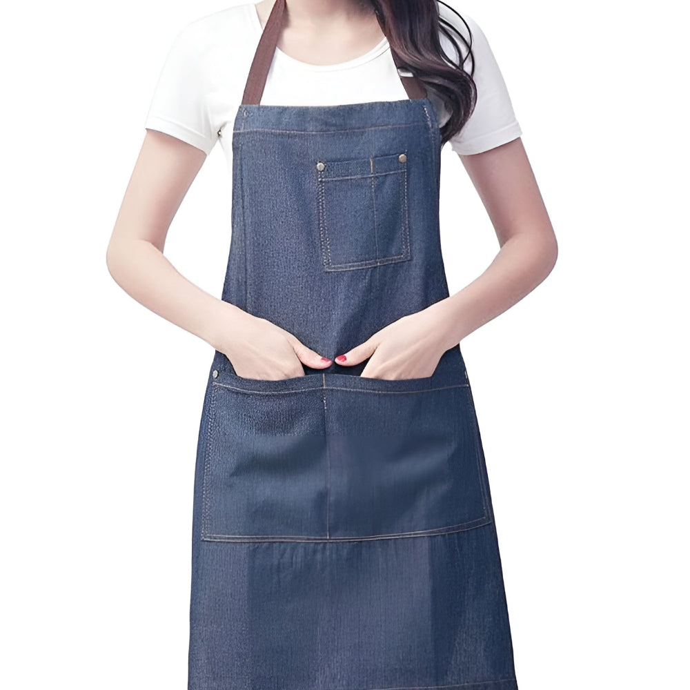 BowLift | Adjustable Denim Apron