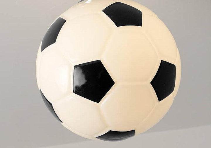BowLift | SportLume Creative Ceiling Light | Basketball & Football Design | Semi-Mount | Glass Lamp