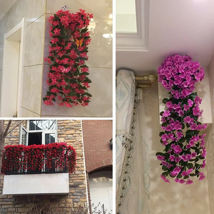 BowLift | Simulated Violet Hanging Basket