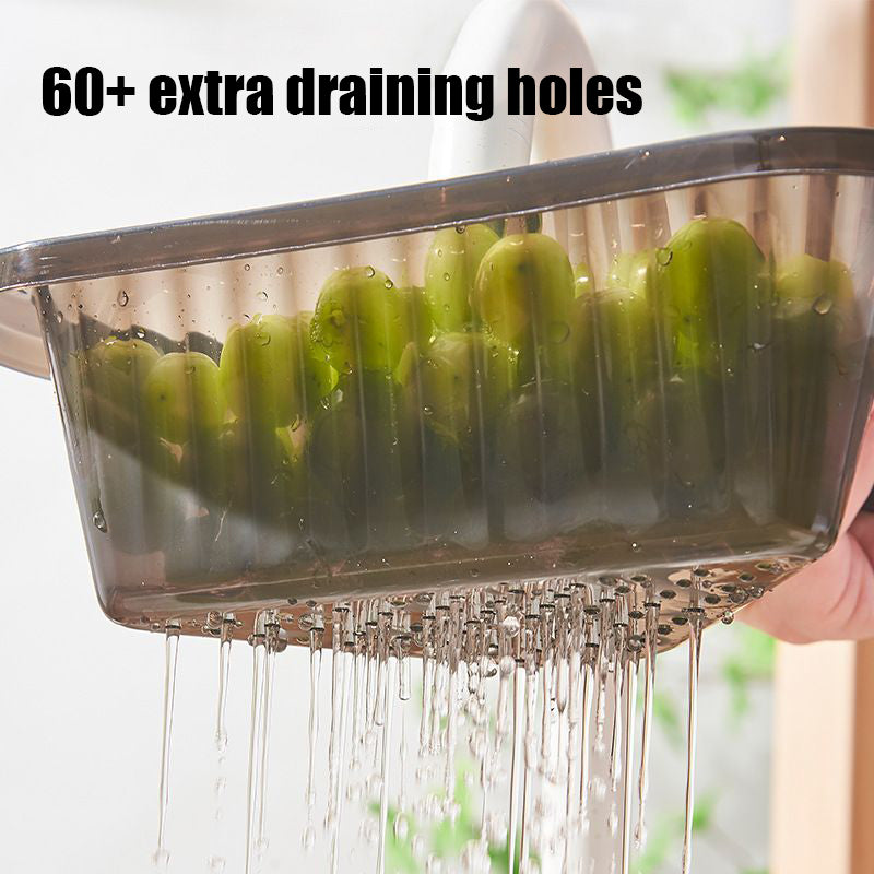 BowLift | Adjustable Corner Kitchen Sink Strainer Basket